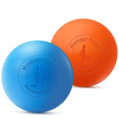 KOOLSEN Massage Lacrosse Fascia Ball for Deep Tissue, Myofascial Release, Muscle Knots, Yoga