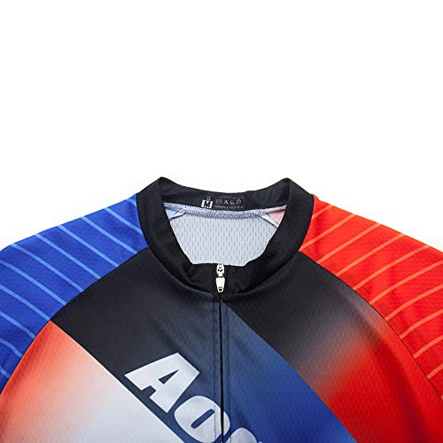 Aogda Cycling Vest for Men Bike Jerseys Team Biking Sleeveless Tops Clothing（Medium） - Thumbnail 3