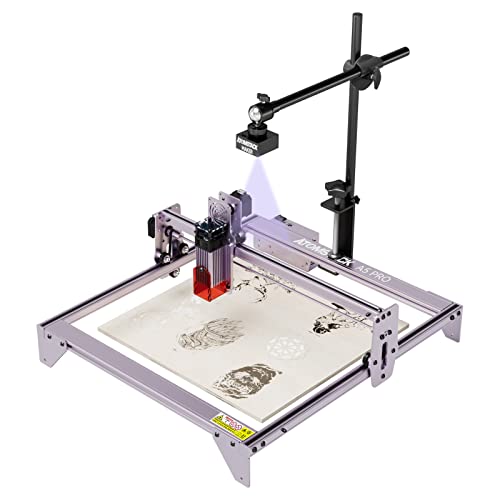 ATOMSTACK A5 Pro Gravador a Laser com Câmera AC1 Lightburn, Máquina de Corte e Gravação a Laser 5W c
