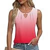 Women's Aesthetic Gradient Color V-Neck Camisole C... #1