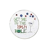 Get Me to the 19th Hole Crystal Ball Marker & Clip