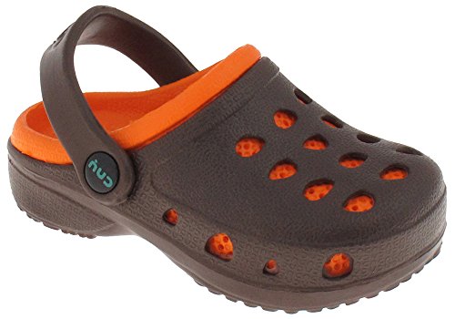 Capelli New York Injected EVA Two Tone Clog Brown 6/7