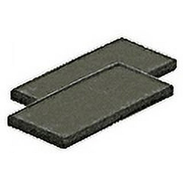 CRL 1/8" x 1" x 4" Neoprene Setting Blocks - 80 Durometer - Pack of 100