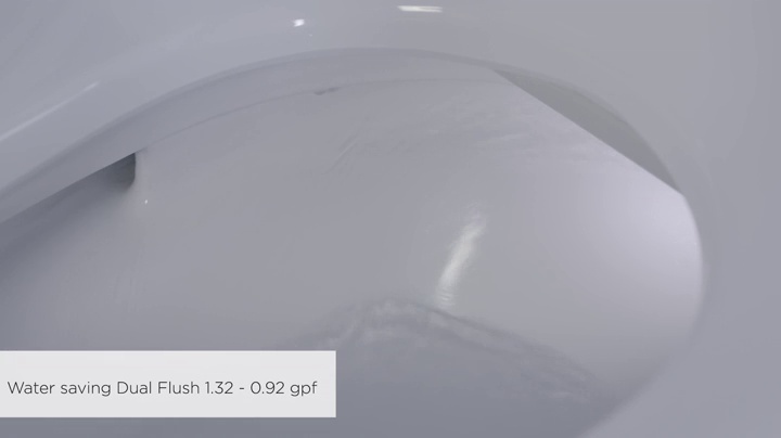 Siège De Bidet American Standard 8017A60GRC-291 - Blanc - Format Allongé à Palettes - Neuf Open-box