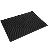 Easy to clean and can be used as a sink pad, the small pieces on the exterior will allow enough air flowing to dry the dishes faster.