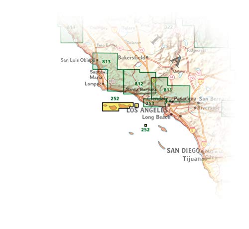 Channel Islands National Park Map (National Geographic Trails Illustrated Map, 252) #TOP5