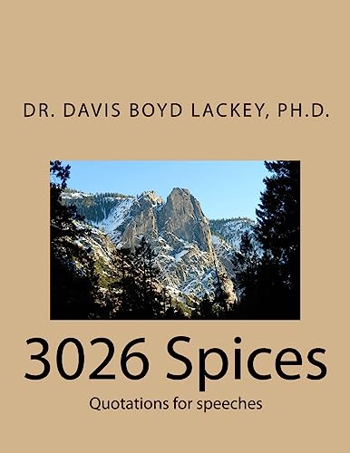 3026 Spices: Quotations for speeches