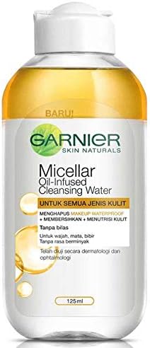 garnier micellar water oil infused