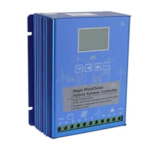 Solar Energy Controller, Smart MPPT Boost Charging 12V 24V Wind Solar Hybrid Controller, High Efficiency for Power Plants GPI-6060