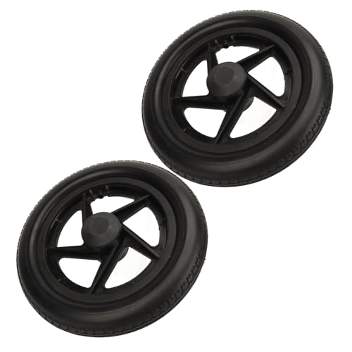Rodas para Cortador de Grama de 12 Polegadas, Conjunto de Rodas para Cadeira de Rodas Antiderrapante