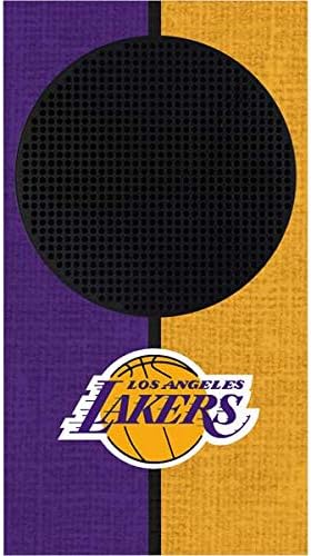 Skinit Decal Gaming Skin Compatible with Xbox Series S Bundle - Officially Licensed NBA Los Angeles Lakers Canvas Design