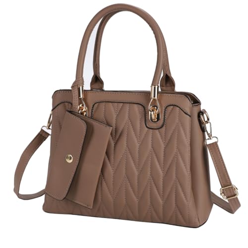 [SHARE ITEMS] �V�����_�[�o�b�O ���f�B�[�X 2way �΂߂��� �n���h�o�b�O ���|�� �L���e�B���O �f�U�C�� ��i �I�V���� PU���U�[ �� �J�o�� �~�j�|�[�`�t �ʋ� ������ (�u���E��)