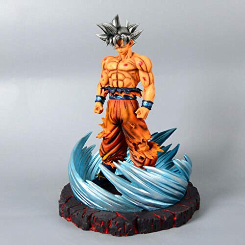 MNZBZ Anime Figures Dragon Ball Z Son Goku Key of Egoism Resina...