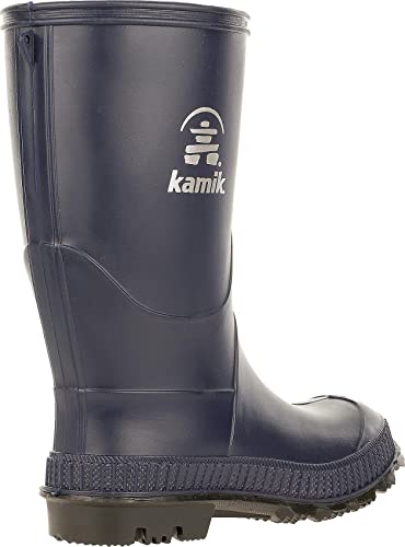 Kamik EK4149_NAK Stomp Rain Boot,Navy/Black,4 M Us Big Kid thumb #3