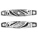 Yosoo Health Gear 2pcs 4.69in Stainless Steel Mooring Cleats with Fairlead Left & Right Anchoring Cleats Marine Grade Boat Cleat Bundle for Boat Bow Chocks, for Yachts