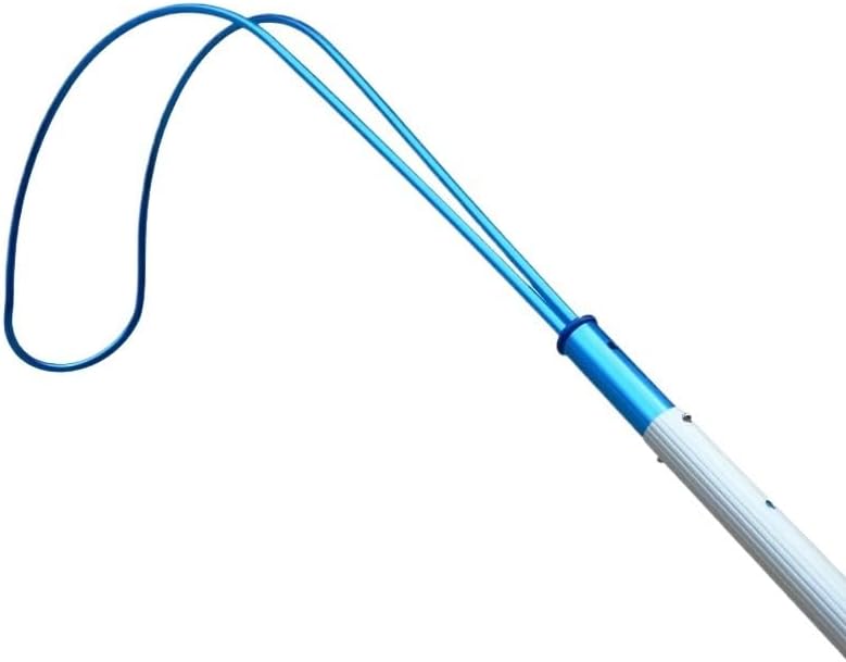1pc Emergency Telescopic Pole with Hook - Durable Aluminum Life Saving Equipment for Water at Docks, Lakes, and Boats
