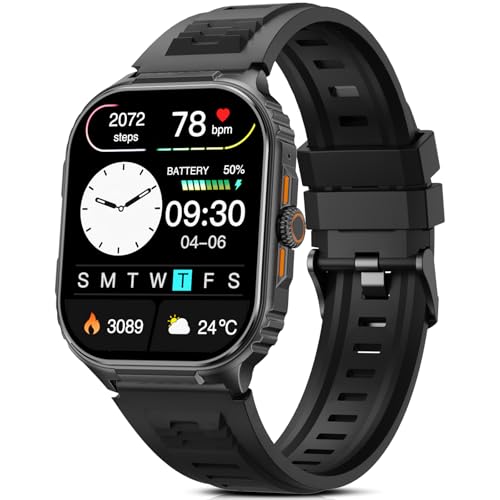 �X�}�[�g�E�H�b�` iPhone �A���h���C�h �Ή��A2.01�C���`���� Bluetooth�ʘb Line���b�Z�[�W�ʒm 110+�^�����[�h IP68�h�� �J�������� ���y���� �����A�V�X�^���g �����ʌv �����v �r���v �ڊo�܂����v �V�C�\�� 160+��