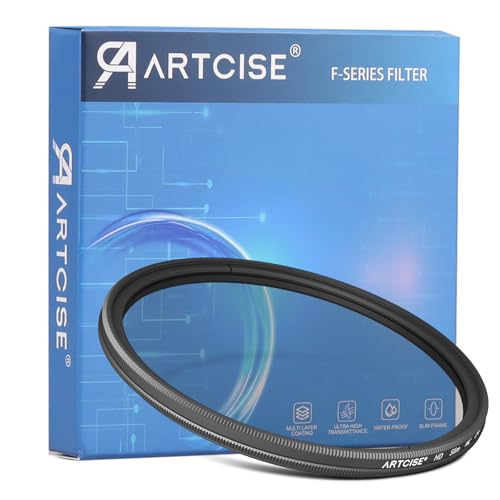 ARTCISE Filtre polarisant circulaire pour objectif 67 mm Cadre intégré CNC ultra-fin pour Canon Nikon Sony DSLR