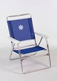 Forma Marine PA600B Plaz - Silla plegable para playa o acampada (aluminio),color azul