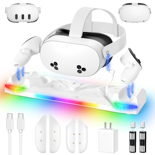 Kinwin 30W Fast Charging Dock for Meta Quest 3S/3/2, Magnetic...