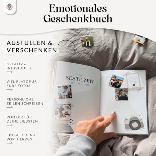 Lebenskompass Ein Buch über Dich - Zum Ausfüllen und Verschenken an deine Liebsten Ein Freundebuch Erwachsene & Erinnerungsalbum für beste Freundin und Freunde - Beste Freundin Geschenk