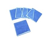 Ajax Scientific Plastic Cover Slip, 22mm Length x 22mm Width (Box of 100)