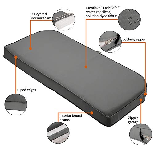 image for Classic Accessories Montlake Water-Resistant 41 x 18 x 3 Inch Outdoor 