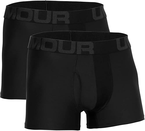 Miniatura 3 de Under Armour - Calzoncillos tipo bóxer para hombre, paquete múltiple Tech Performance, con entrepierna de 3 pulgadas, ultra suave