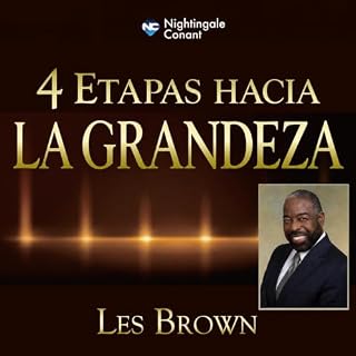 4 etapas hacia la grandeza Audiolibro Por Les Brown arte de portada