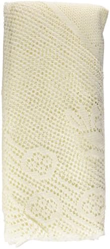 Ritz Linen Lace Tablecloth, 70", Ivory