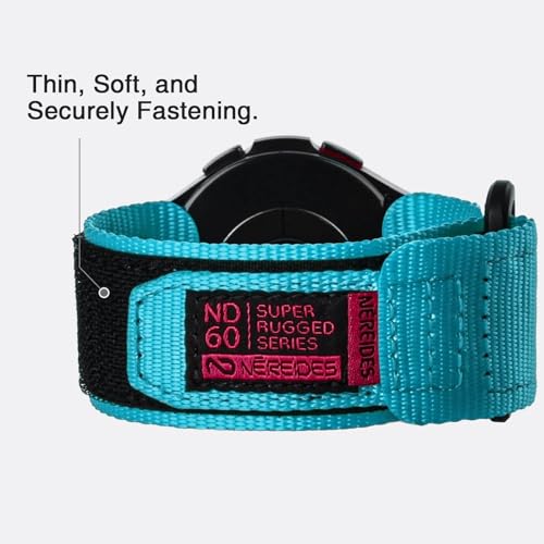 Image of Nereides Compatible with Samsung Galaxy Watch 3 45mm Band, Rugged Nylon Sports Strap with Woven Loop Design, 22mm Tough Replacement Band