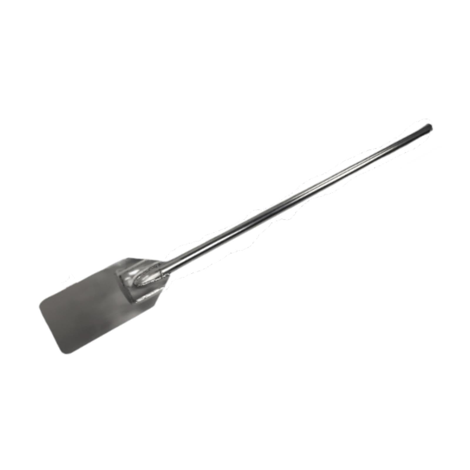 Paleta mezcladora plana de acero inoxidable, herramienta de cocina para revolver, cocinar y mezclar en ollas resistentes, utensilios de cocina