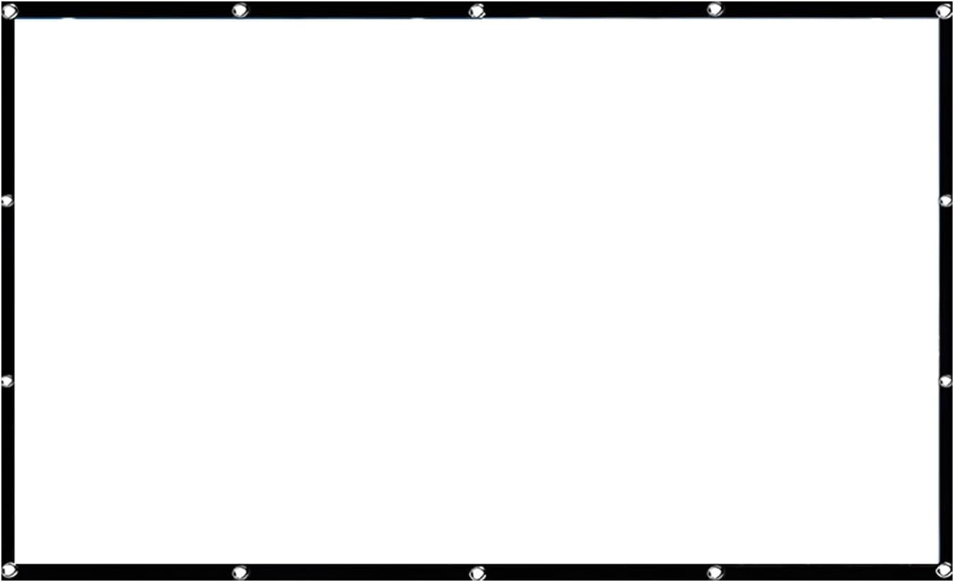 BYINTEK 100 Polegadas Tela para Projetor SS001 – Tela Projetor 4K, 16:9, Ideal para Home Theater e Escritório Projetor, Datashow, Festas e Eventos(Tela de Projetor 100)