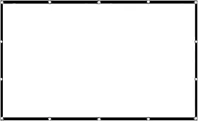 BYINTEK 100 Polegadas Tela para Projetor SS001 - Tela Projetor 4K, 16:9, Ideal para Home Theater e Escritório Projetor, Datashow, Festas e Eventos(Tela de Projetor 100)