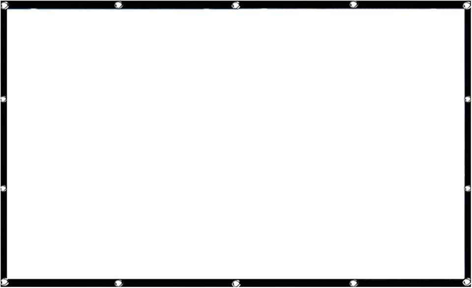BYINTEK 100 Polegadas Tela para Projetor SS001 - Tela Projetor 4K, 16:9, Ideal para Home Theater e Escritório Projetor, Datashow, Festas e Eventos(Tela de Projetor 100)