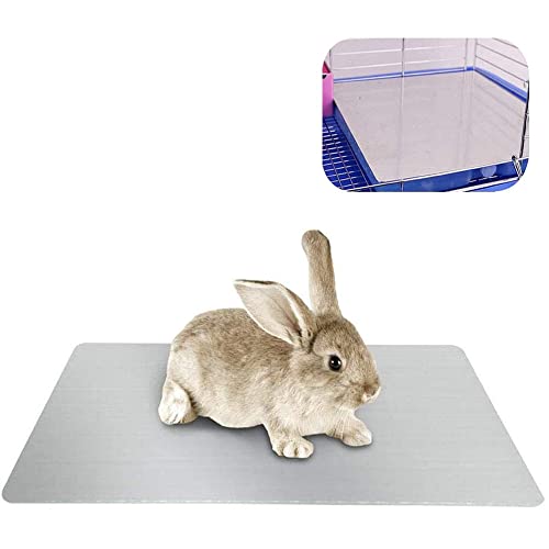 Image of Rabbit Cooling Pad, Hamster Cooling Mat for Rabbit Bunny Hamster Guinea Pig & Other Small Pets Stay Cool -Pet Cool Plate Ice Bed