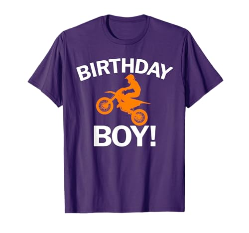 Birthday Boy MX Dirt Bike Motocross T-Shirt