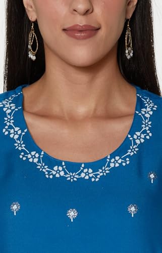 Image of BIBA Women Viscose A Line Printed Kurta