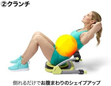 超目玉アイテム 455 コンパクト フィットネス器具 ワンダーコア腹筋 脇腹 胸部 太もも 大注目 Talalsalman Com