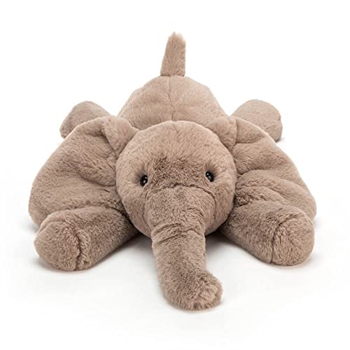 Jellycat Smudge Elephant Stuffed Animal, Medium 9.5 inches - Elephant Plush Toy - Classic Children's Gift - Image 5