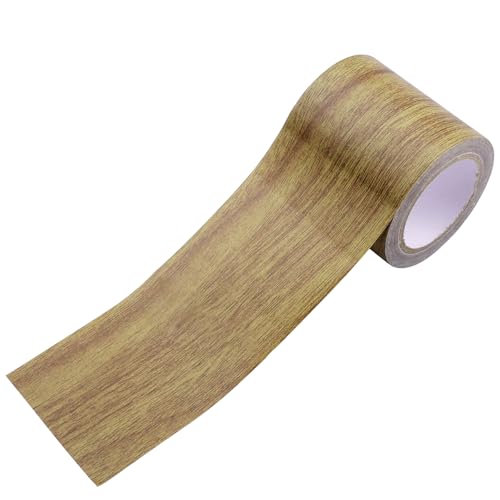 milaosk Möbelklebeband Holz Effekt Reparatur Klebeband Simulation Holzmaserung Möbel-Reparaturband Boden Reparatur Klebeband Möbel, Türen, Bastelarbeiten 5,7 cm x 4,57 m (Antike Eiche)