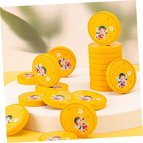 STAHAD 20 Pçs Fada Do Dente Moeda De Brinquedo De Quebra-Cabeça Brinquedo Infantil Brinquedos Educat
