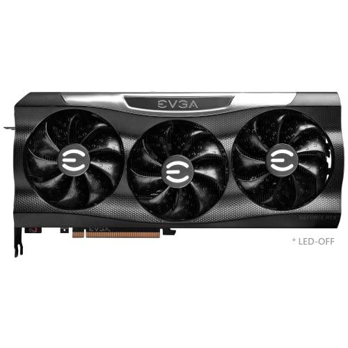 EVGA GeForce RTX 3080 FTW3 Ultra Gaming, 12G-P5-4877-KL, 12GB GDDR6X, iCX3 Technology, ARGB LED, Metal Backplate, LHR by EVGA - Used condition - Image 2