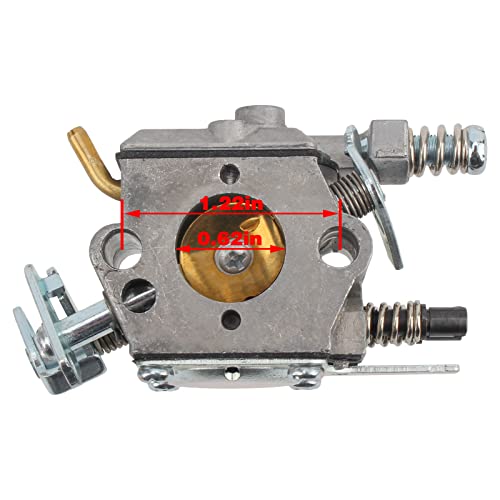 Carbbia 530071987 Carburetor W/Tune Up Kit For Husqvarna 36 41 136 137 137E 141 142 141Le 142E Chainsaw For Walbro Wt-834 Wt-657 Wt-529 Wt-289 Wt-285 Wt-239 Wt-202 Zama C1Q-W29E Carb Air Filter #TOP2