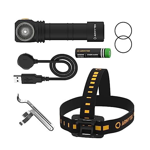 Armytek Neu LED-Kopflampe Wizard C2 Pro DE v4 Kaltweiss LED Taschenlampe USB Aufladbar