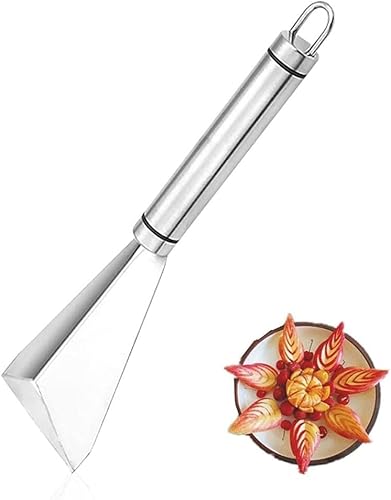 Cortador de tallado de frutas, cuchillas de grabado, fácil de usar y, acero inoxidable, herramientas de decoración de platos de bricolaje para