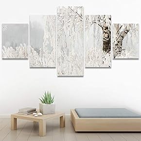 SIGNWIN 5 Panel Canvas Wall Art Modern Art...