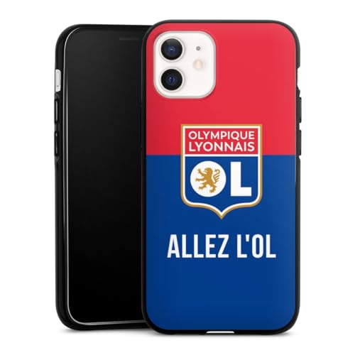 Coque Olympique Lyonnais iPhone 12 en silicone souple