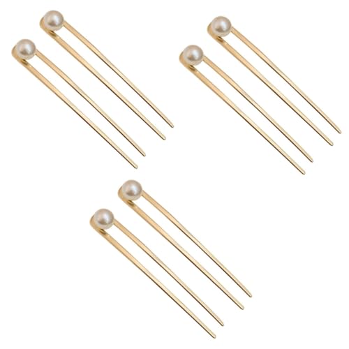 Épingles de coiffure en métal perlé Healeved aux finitions soignées et design chic