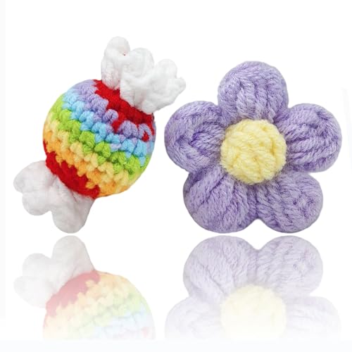 Image of Crochet Handmade Kawaii Brooch for Backpacks Clothing Jackets Hats, Cute Pins for Women Girls